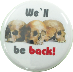 We will be back Button